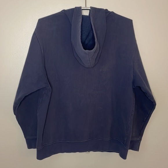 DISNEY | Women’s DISNEY “ALL STAR CREW” Full Zip Navy Blue Hooded Sweatshirt - Picture 8 of 9